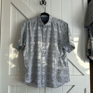 Bugatchi XXL short sleeve button down